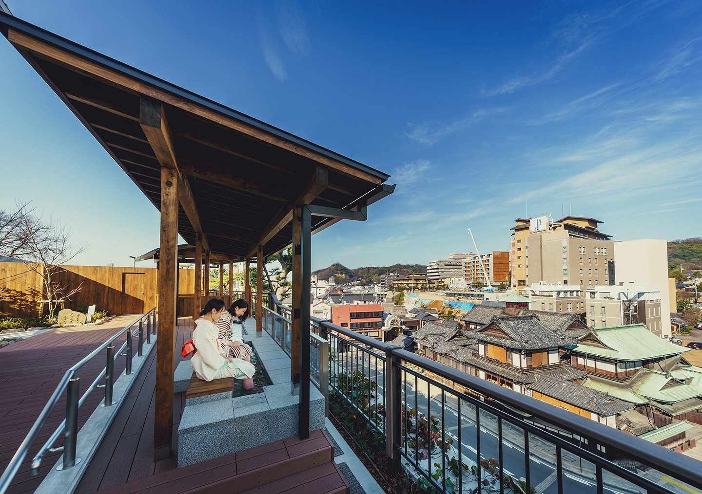 ♨️ 하늘 산책길 족욕장(소라노 산포미치 아시유) 이미지 2